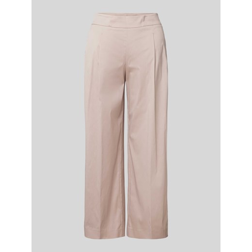 Spodnie materiałowe z kieszeniami z tyłu ze sklepu Peek&Cloppenburg  w kategorii Spodnie damskie - zdjęcie 172064364