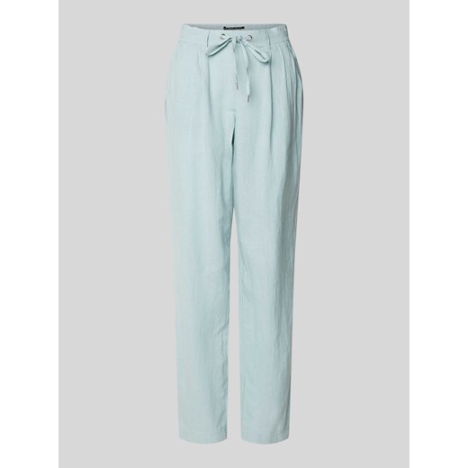 Spodnie materiałowe z elastycznym pasem ze sklepu Peek&Cloppenburg  w kategorii Spodnie damskie - zdjęcie 172064402