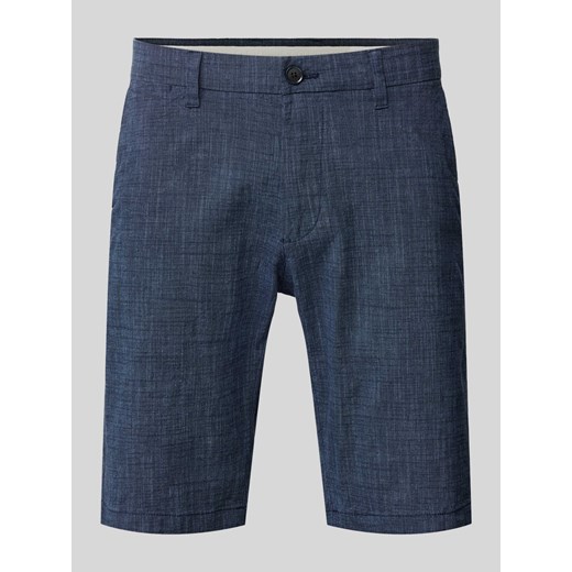 Bermudy o kroju regular fit z tkanym wzorem ze sklepu Peek&Cloppenburg  w kategorii Spodenki męskie - zdjęcie 172064562
