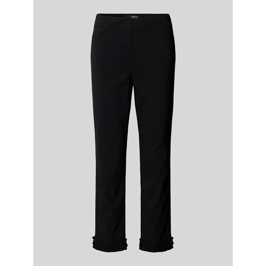 Spodnie materiałowe o kroju regular fit z elastycznym pasem model ‘WATERFORD’ ze sklepu Peek&Cloppenburg  w kategorii Spodnie damskie - zdjęcie 172064834