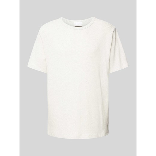 T-shirt z fakturowanym wzorem model ‘Waffle’ ze sklepu Peek&Cloppenburg  w kategorii T-shirty męskie - zdjęcie 172064853