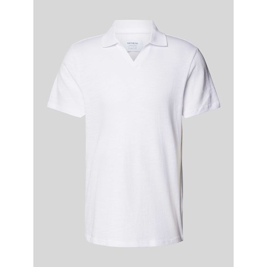 Koszulka polo o kroju regular fit z dekoltem w serek ze sklepu Peek&Cloppenburg  w kategorii T-shirty męskie - zdjęcie 172064960