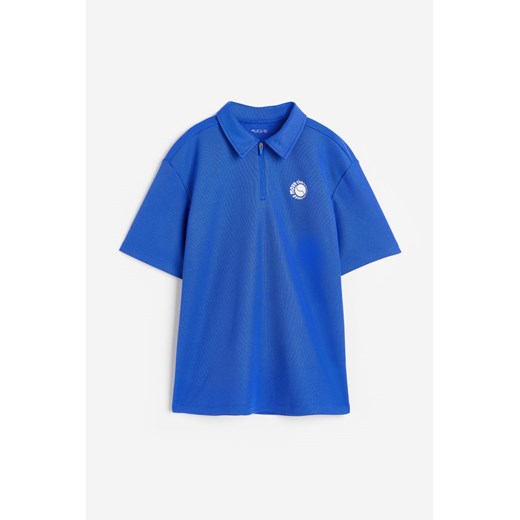 H & M - Top tenisowy DryMove - Niebieski ze sklepu H&M w kategorii T-shirty chłopięce - zdjęcie 172068614