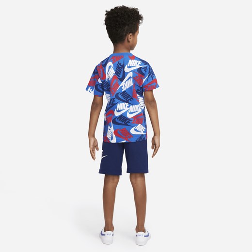 Zestaw T-shirt i spodenki dla małych dzieci Nike Sportswear - Wielokolorowe Nike 5 Nike poland