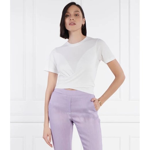 Silvian Heach T-shirt ALUDRA | Slim Fit ze sklepu Gomez Fashion Store w kategorii Bluzki damskie - zdjęcie 172070022