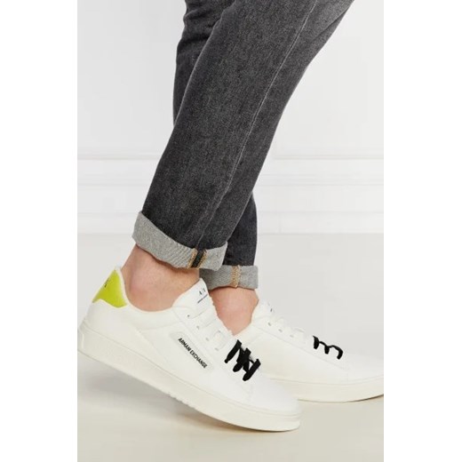 Buty sportowe męskie Armani Exchange tkaninowe