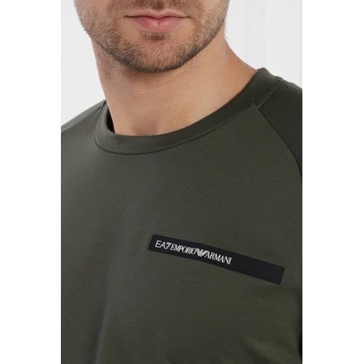 T-shirt męski Emporio Armani z krótkimi rękawami casual