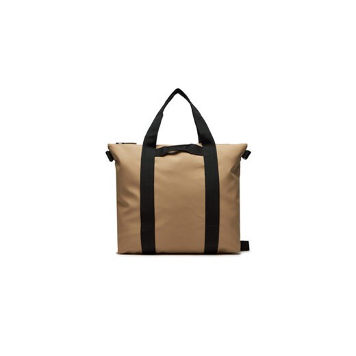 Rains Torba Tote Bag W3 14150 Beżowy ze sklepu MODIVO w kategorii Torby Shopper bag - zdjęcie 172071683