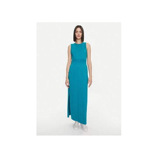 United Colors Of Benetton Sukienka letnia 3L3XDV01G Zielony Regular Fit ze sklepu MODIVO w kategorii Sukienki - zdjęcie 172071761