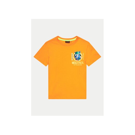 Original Marines T-Shirt DEP2130B Pomarańczowy Regular Fit ze sklepu MODIVO w kategorii T-shirty chłopięce - zdjęcie 172071820