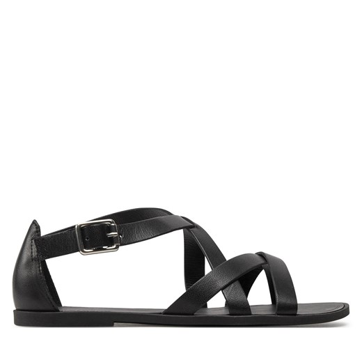 Sandały damskie Vagabond Shoemakers z klamrą casual płaskie 