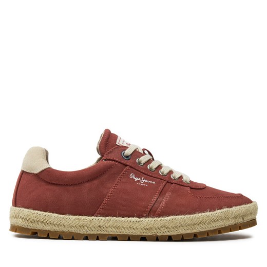 Sneakersy Pepe Jeans Drenan Sporty PMS10323 Ruby Wine Red 293 ze sklepu eobuwie.pl w kategorii Espadryle męskie - zdjęcie 172073172