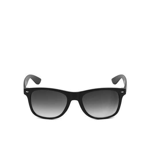 Cropp - Czarne okulary przeciwsłoneczne - czarny Cropp Uniwersalny Cropp