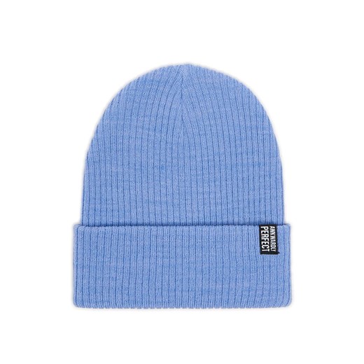 Cropp - Niebieska czapka beanie - niebieski Cropp Uniwersalny Cropp wyprzedaż
