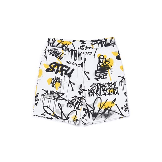 Cropp - Wzorzyste szorty - żółty Cropp L Cropp