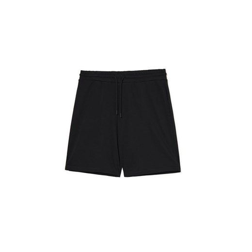Cropp - Czarne szorty regular - czarny Cropp L Cropp