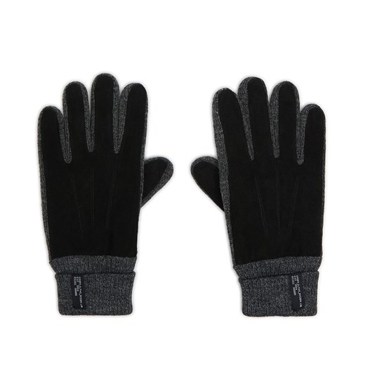 Cropp - Szaro-czarne rękawiczki - szary Cropp L/XL wyprzedaż Cropp