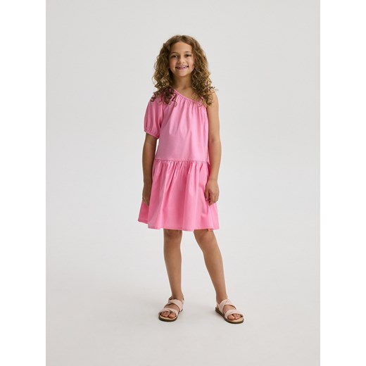 Reserved - Sukienka typu hiszpanka - różowy Reserved 146 (10 lat) Reserved