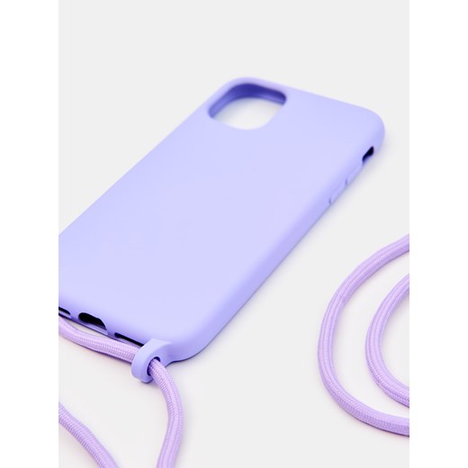 Sinsay - Etui iPhone 11/XR - fioletowy Sinsay One Size Sinsay