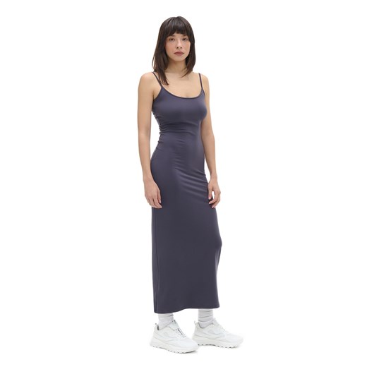 Cropp - Granatowa sukienka maxi - szary ze sklepu Cropp w kategorii Sukienki - zdjęcie 172080684