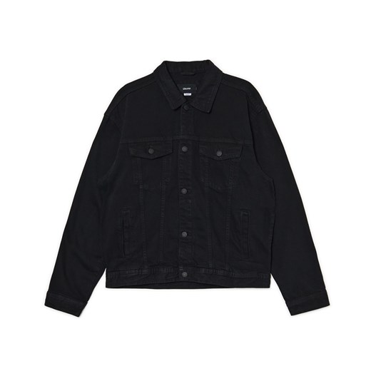 Cropp - Czarna kurtka jeansowa - czarny Cropp M Cropp