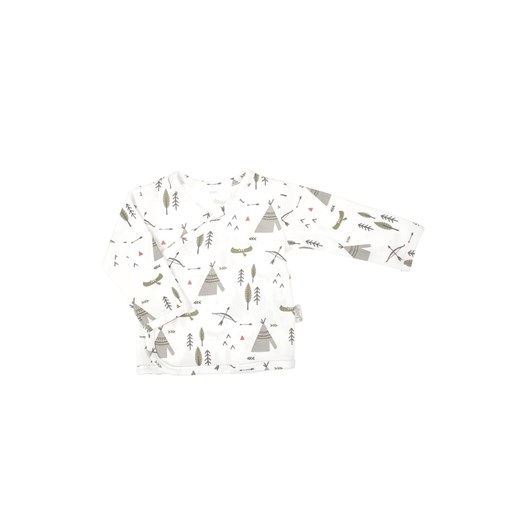 Bawełniany kaftanik chłopięcy z indiańskim motywem ze sklepu 5.10.15 w kategorii Kaftaniki i bluzki - zdjęcie 172084163