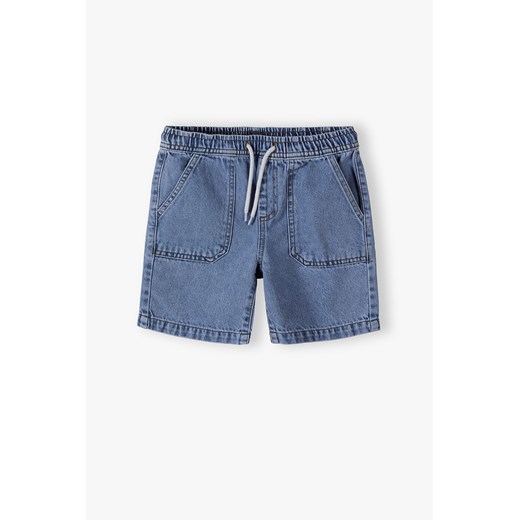 Jeansowe szorty dla chłopca - niebieskie - 5.10.15. ze sklepu 5.10.15 w kategorii Spodenki chłopięce - zdjęcie 172084204
