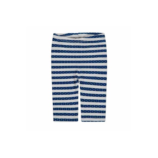 Dziewczęce legginsy szare w niebieskie paski ze sklepu 5.10.15 w kategorii Legginsy niemowlęce - zdjęcie 172084261