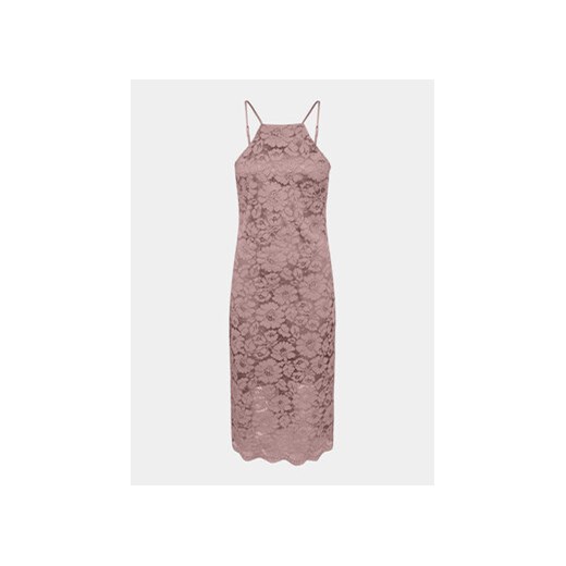 YAS Sukienka koktajlowa Milda 26032368 Różowy Regular Fit ze sklepu MODIVO w kategorii Sukienki - zdjęcie 172084740