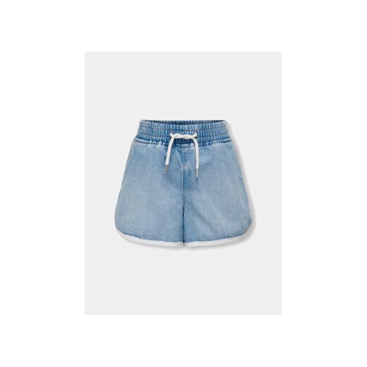 Kids ONLY Szorty jeansowe Pierce 15320325 Niebieski Jogger Fit ze sklepu MODIVO w kategorii Spodenki dziewczęce - zdjęcie 172084752