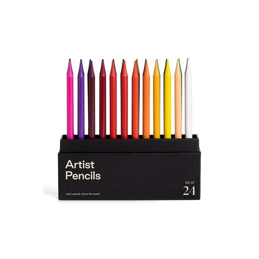 Karst komplet kredek w etui Artist-Pencils 24-pack ze sklepu ANSWEAR.com w kategorii Akcesoria biurowe - zdjęcie 172088004