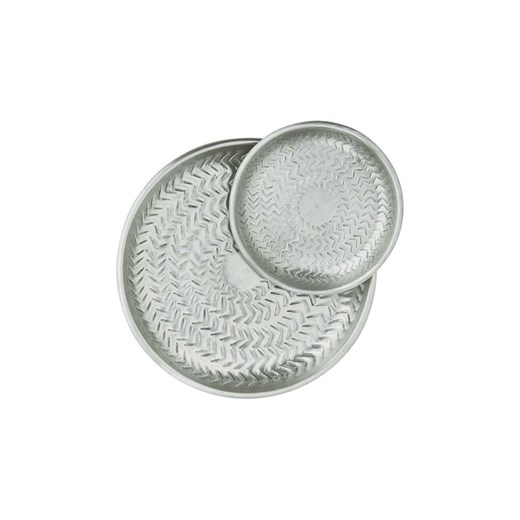 Madam Stoltz taca dekoracyjna Hammered 2-pack Madam Stoltz One size ANSWEAR.com