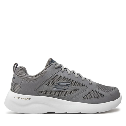 Sneakersy Skechers Dynamight 2.0-Fallford 58363/GRY Gray ze sklepu eobuwie.pl w kategorii Buty sportowe męskie - zdjęcie 172089873