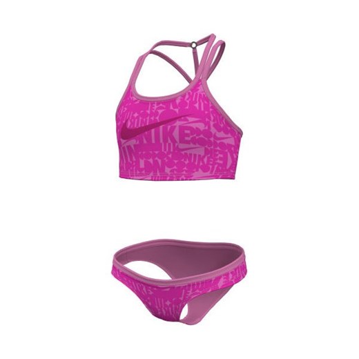 Strój kąpielowy dziewczęcy T-Crossback Midkini Set Nike Swim S SPORT-SHOP.pl