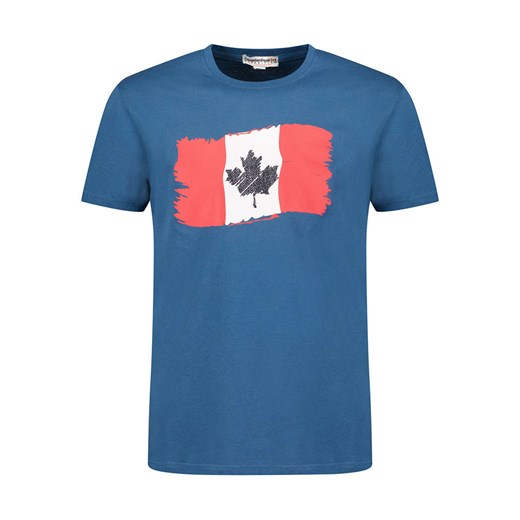 Canadian Peak Koszulka &quot;Jorenteak&quot; w kolorze niebieskim ze sklepu Limango Polska w kategorii T-shirty męskie - zdjęcie 172091671
