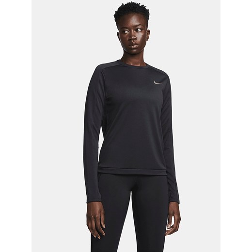 Nike Koszulka w kolorze czarnym do biegania ze sklepu Limango Polska w kategorii Bluzki damskie - zdjęcie 172092024
