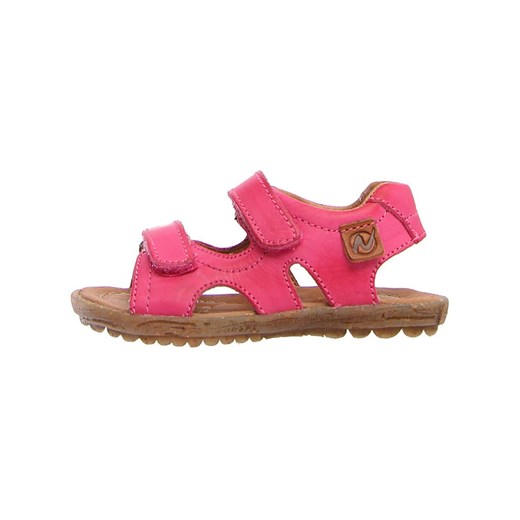Naturino Skórzane sandały &quot;Sky&quot; w kolorze różowym ze sklepu Limango Polska w kategorii Sandały dziecięce - zdjęcie 172092231