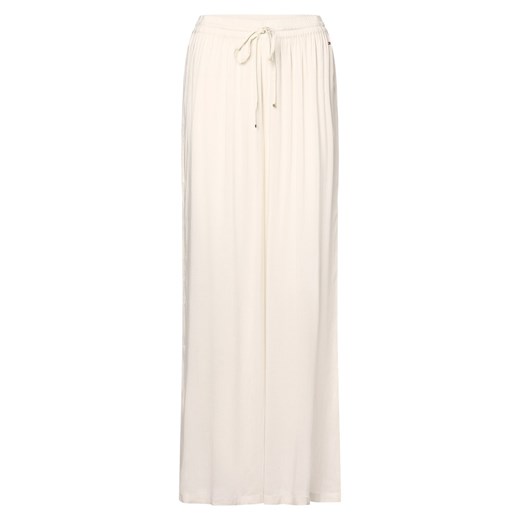 Tommy Hilfiger Damskie spodnie plażowe Kobiety Modal biały jednolity ze sklepu vangraaf w kategorii Spodnie damskie - zdjęcie 172093332