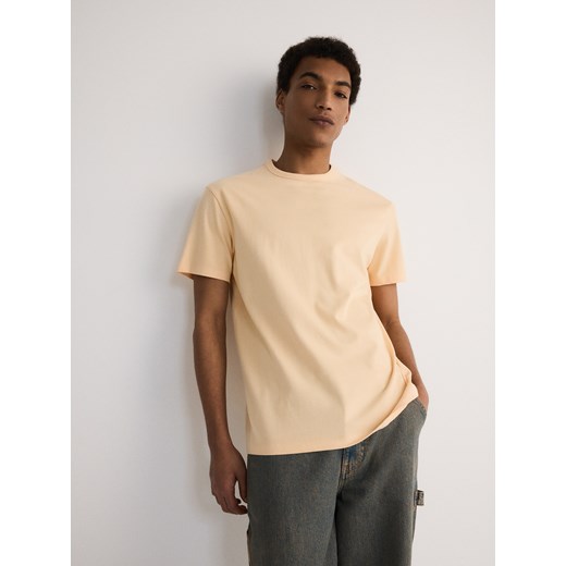 Reserved - T-shirt comfort fit - brzoskwiniowy Reserved L Reserved