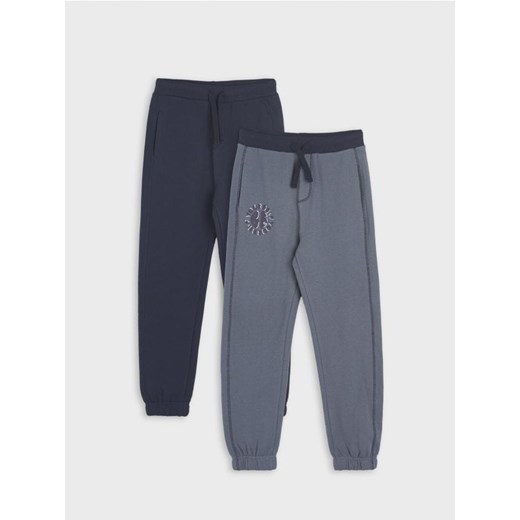 Sinsay - Spodnie dresowe jogger 2 pack - szary ze sklepu Sinsay w kategorii Spodnie chłopięce - zdjęcie 172094593