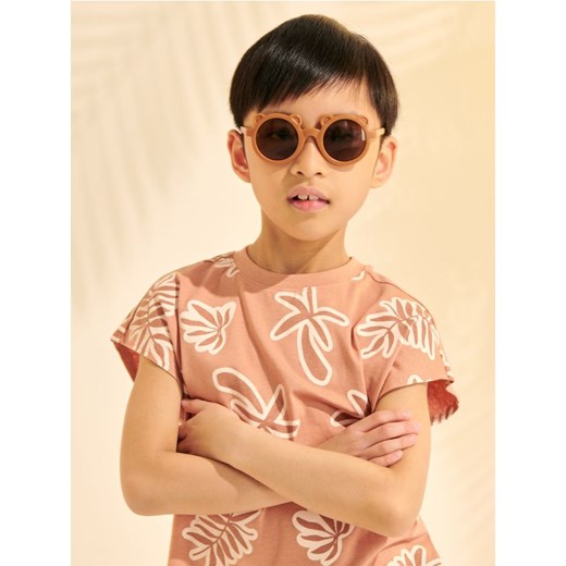 Sinsay - Okulary przeciwsłoneczne - brązowy ze sklepu Sinsay w kategorii Okulary przeciwsłoneczne dziecięce - zdjęcie 172094644