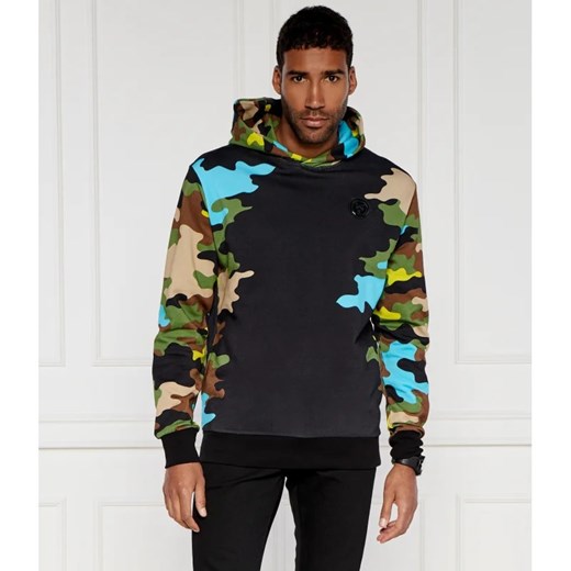 Plein Sport Bluza Camouflage | Regular Fit Plein Sport XL Gomez Fashion Store