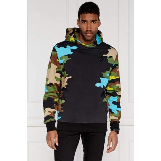 Plein Sport Bluza Camouflage | Regular Fit Plein Sport L Gomez Fashion Store