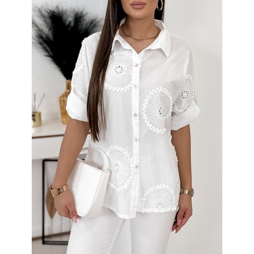 koszula oveido biała uni ze sklepu UBRA w kategorii Koszule damskie - zdjęcie 172107003