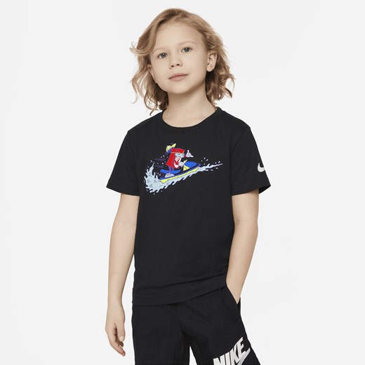 T-shirt chłopięce Nike z jerseyu w nadruki 