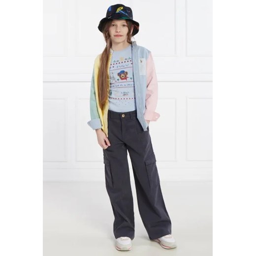 Bluzka dziewczęca Polo Ralph Lauren bawełniana