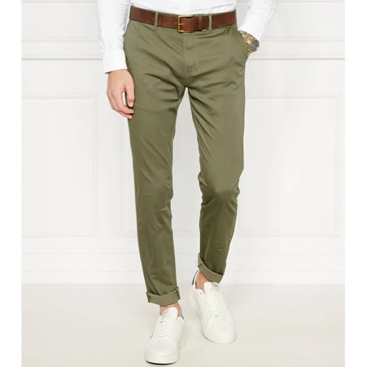 Tommy Hilfiger Spodnie chino | Slim Fit ze sklepu Gomez Fashion Store w kategorii Spodnie męskie - zdjęcie 172110504