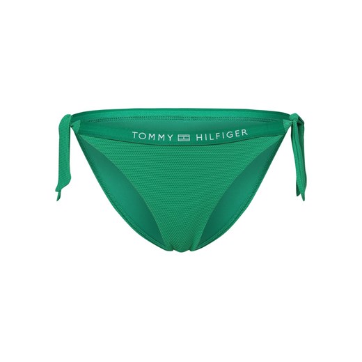 Tommy Hilfiger Damskie figi bikini Kobiety zielony wypukły wzór tkaniny ze sklepu vangraaf w kategorii Stroje kąpielowe - zdjęcie 172111331