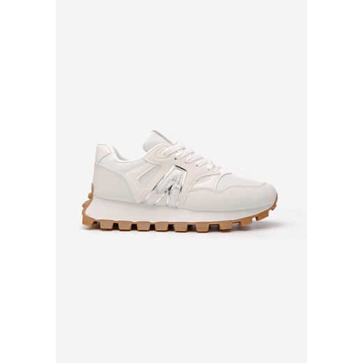 Białe sneakersy na platformie Evalina Zapatos 36 wyprzedaż Zapatos