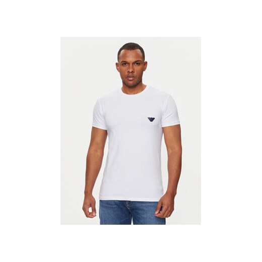 Emporio Armani Underwear T-Shirt 111035 4R512 00010 Biały Slim Fit ze sklepu MODIVO w kategorii T-shirty męskie - zdjęcie 172113153